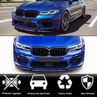BMW 5 серия G30/G31 2017–2023 гг. Накладка на передний бампер Lip V4 для M5 F90 2020-2024, Карбон фото 2