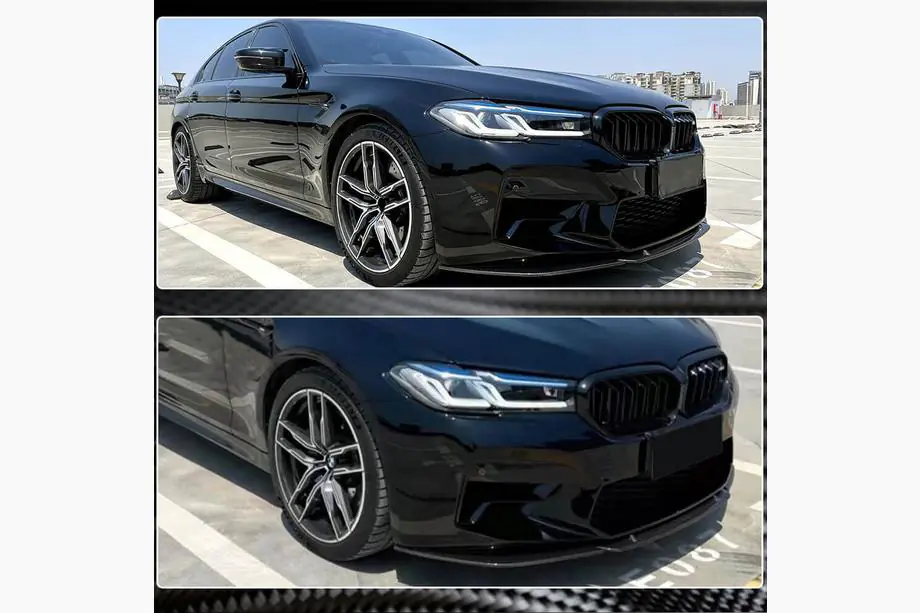 BMW 5 серия G30/G31 2017–2023 гг. Передний лип-спойлер V6 для M5 F90 2020-2024 Карбон Фото 3