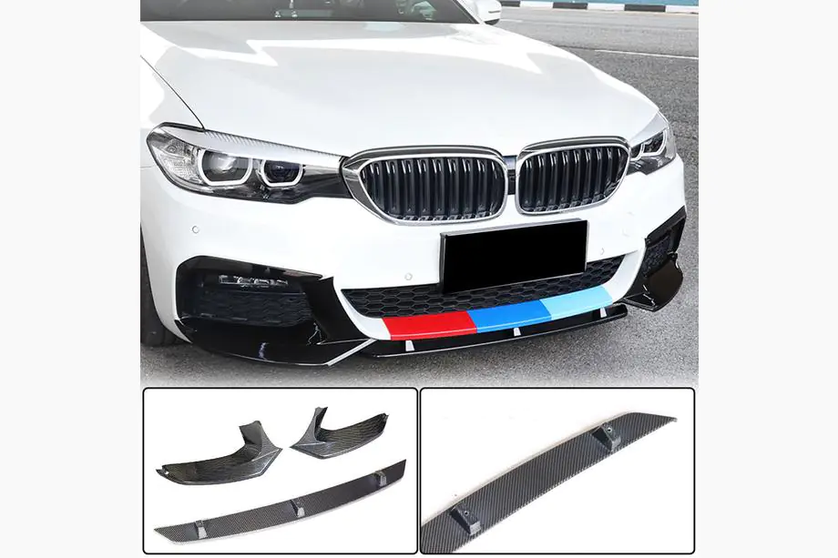 BMW 5 серия G30/G31 2017–2023 гг. Передний Бампер Лип V5 для M-Sport 2017-2020 Карбон Image