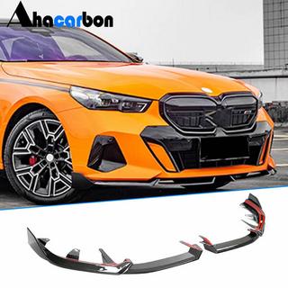 Передний бампер Лип (для M-Sport, Карбон) BMW 5/i5 серия G60/G60E/G61 2023- гг. фото 1