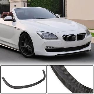 Накладка на передний бампер Lip (для Base 2011-2014, Карбон) BMW 6 серия F12/F13/F06 2011-2018 гг. фото 1