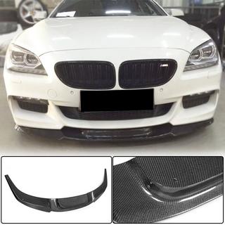 Передняя губа V2 для M-Sport, Карбон BMW 6 серия F12/F13/F06 2011-2018 гг. фото 1