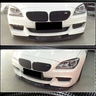 Передняя губа V2 для M-Sport, Карбон BMW 6 серия F12/F13/F06 2011-2018 гг. фото 3