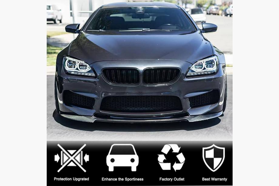 BMW 6 серия F12/F13/F06 2011-2018 гг. Передний Бампер Лип FRP V3 Фото 3