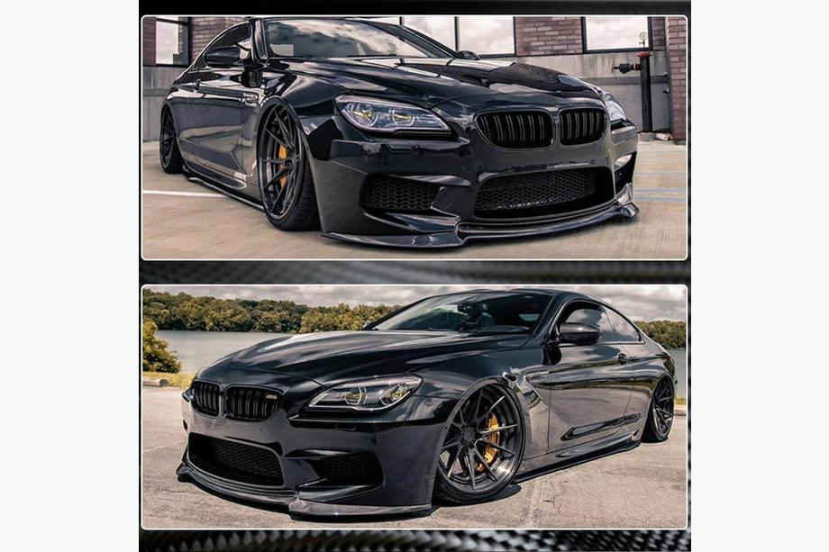 BMW 6 серия F12/F13/F06 2011-2018 гг. Передний Бампер Лип FRP V3 Фото 4