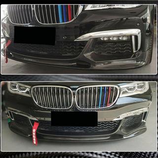 Передний Бампер Лип V1 для M-Sport 2016-2019 Карбон BMW 7 серия G11/G12 2015-2022 гг. фото 3