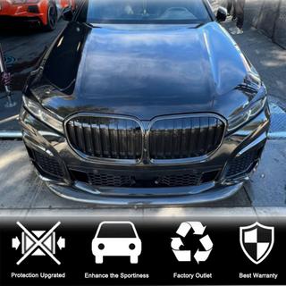 Передний Бампер Лип V1 для M-Sport 2019-2022 Карбон BMW 7 серия G11/G12 2015-2022 гг. фото 3