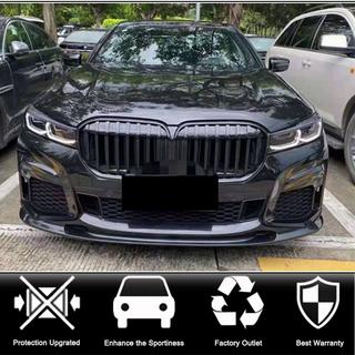 Передний Лип V2 для M-Sport 2019-2022, Карбон BMW 7 серия G11/G12 2015-2022 гг. фото 2