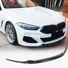 BMW 8 серия G14/G15/G16 2018- гг. Передний Бампер Лип V5 (для M-Sport, Карбон) фото 1