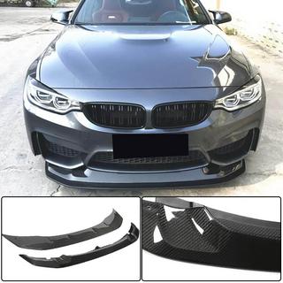 Передний лип-спойлер V3 для F80 Карбон BMW 3 серия F30/F31 2012-2019 гг. фото 1