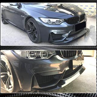 Передний лип-спойлер V3 для F80 Карбон BMW 3 серия F30/F31 2012-2019 гг. фото 3