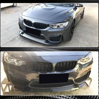 Передний лип-спойлер V3 для F80 Карбон BMW 3 серия F30/F31 2012-2019 гг. фото 4