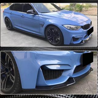 Передний бампер лип V8 для F80, карбон BMW 3 серия F30/F31 2012-2019 гг. фото 4