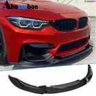 BMW 3 серия F30/F31 2012-2019 гг. Передний Бампер Лип V10 для F80 Карбон фото 1