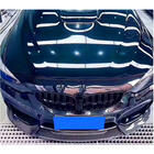 BMW 3 серия F30/F31 2012-2019 гг. Передний Бампер Лип V10 для F80 Карбон фото 4