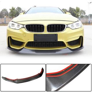 Передний бампер Лип V7 (для F82/F83, Карбон) BMW 4 серия F32/F33/F36 2012-2020 гг. фото 1