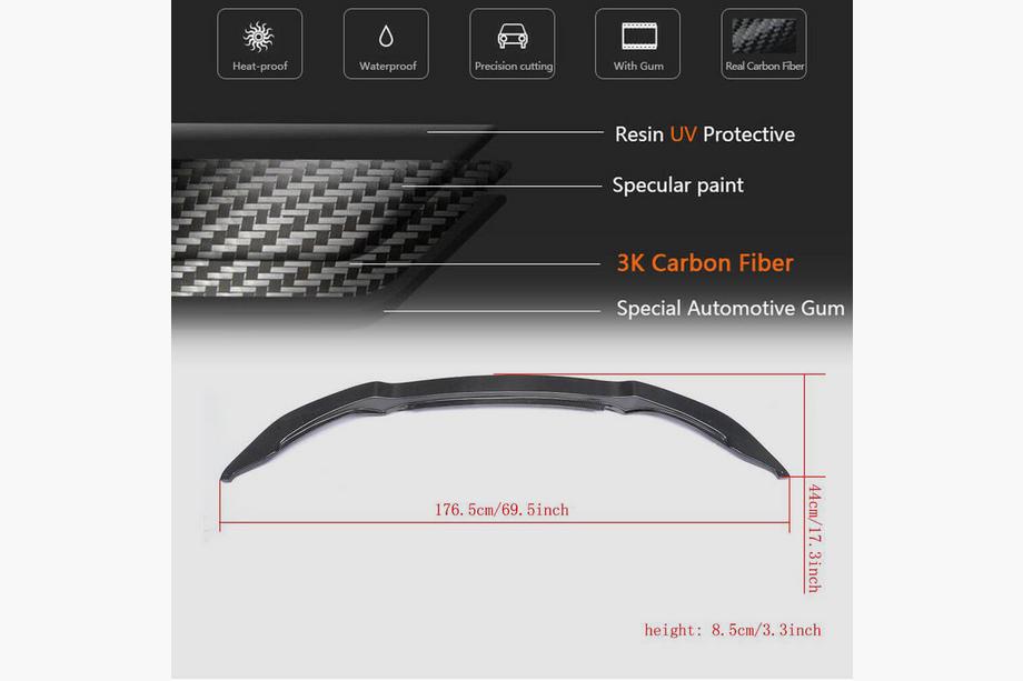 BMW 4 серия F32/F33/F36 2012-2020 гг. Передняя губа бампера FRP V17 (для F82/F83) Фото 6