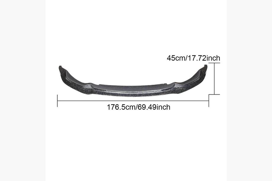 BMW 4 серия F32/F33/F36 2012-2020 гг. Передняя губа бампера FRP V17 (для F82/F83) Фото 7