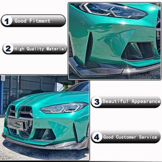 Передний бампер Лип V8 для G80, Карбон BMW 3 серия G20/G21 2018- гг. фото 3