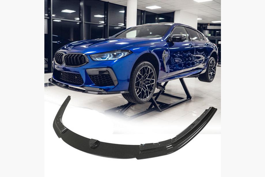 BMW 8 серия G14/G15/G16 2018- гг. Передний Бампер Лип Спойлер (для F91/F92/F93 M8, Карбон) Фото 2
