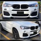 BMW X3 F25 2011-2018 гг. Передняя губа бампера (для M-Sport 2014-2018, Карбон) фото 4