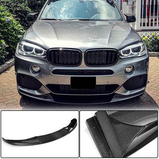 Передний бампер Лип (для M-Sport, Карбон) BMW X5 F15 2013-2018 гг. фото 1