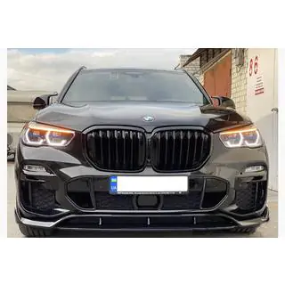 Передний Лип Спойлер Paradigm V-3 (2018-2022, Черный Глянец)