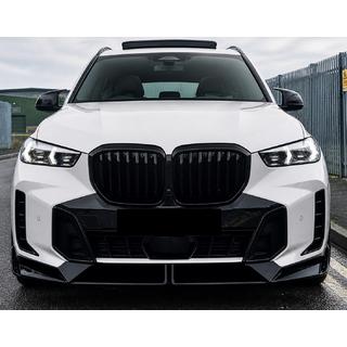 Передняя лип-накладка Paradigm V-5 (для M-Sport 2023–, глянцевый черный) фото 4