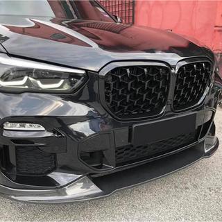 Передняя губа бампера FRP V5 (2019-2022 M-Sport) фото 4