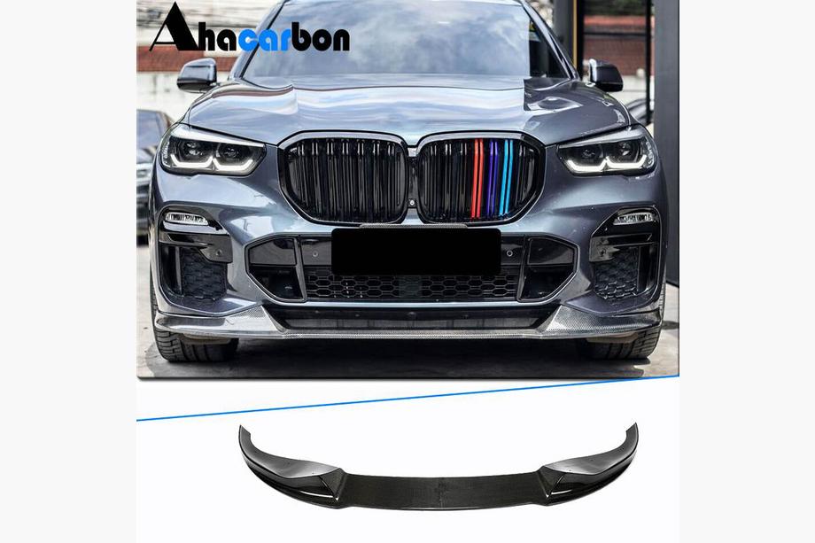 BMW X5 G05 2019–2026 гг. Передняя губа бампера FRP V5 (2019-2022 M-Sport) Image