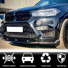BMW X5 F15 2013-2018 гг. Передняя губа Lip V3 для F85, карбон фото 4