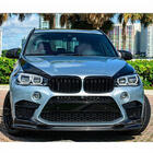 BMW X6 F16 2014-2019 гг. Передняя накладка на бампер Lip V2 для F86, карбон фото 7