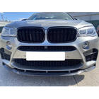 BMW X6 F16 2014-2019 гг. Передний спойлер Lip V3 для F86, Карбон фото 2