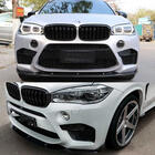 BMW X6 F16 2014-2019 гг. Передний спойлер Lip V3 для F86, Карбон фото 5