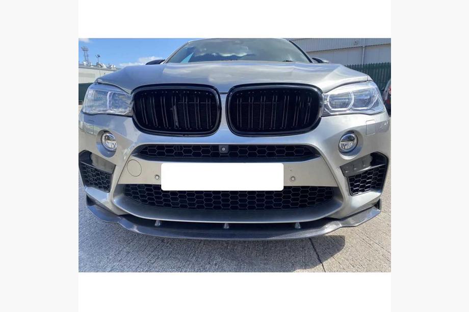 BMW X6 F16 2014-2019 гг. Передний спойлер Lip V3 для F86, Карбон Фото 2
