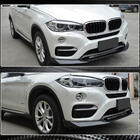 BMW X6 F16 2014-2019 гг. Накладка на передний бампер Lip V1 (для Base, Карбон) фото 4