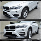 BMW X6 F16 2014-2019 гг. Накладка на передний бампер Lip V2 (для Base, Carbon) фото 4