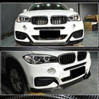 BMW X6 F16 2014-2019 гг. Передний бампер Лип (для M-Sport, Карбон) фото 5