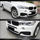 BMW X6 F16 2014-2019 гг. Передний бампер Лип (для M-Sport, Карбон) фото 6