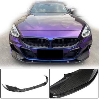 Передний Бампер Лип V5 (для M-Sport, Карбон) BMW Z4 (G29) 2018- гг. фото 1