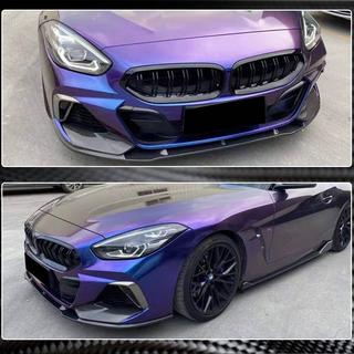 Передний Бампер Лип V5 (для M-Sport, Карбон) BMW Z4 (G29) 2018- гг. фото 4