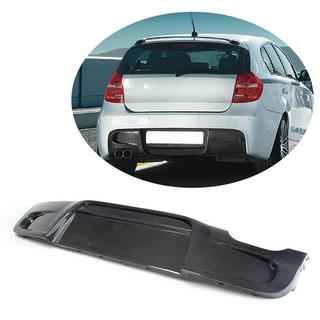 Диффузор заднего бампера V1 для E87 M-Sport, Карбон BMW 1 серия E81/E82/E87/E88 2004-2011 гг. фото 1