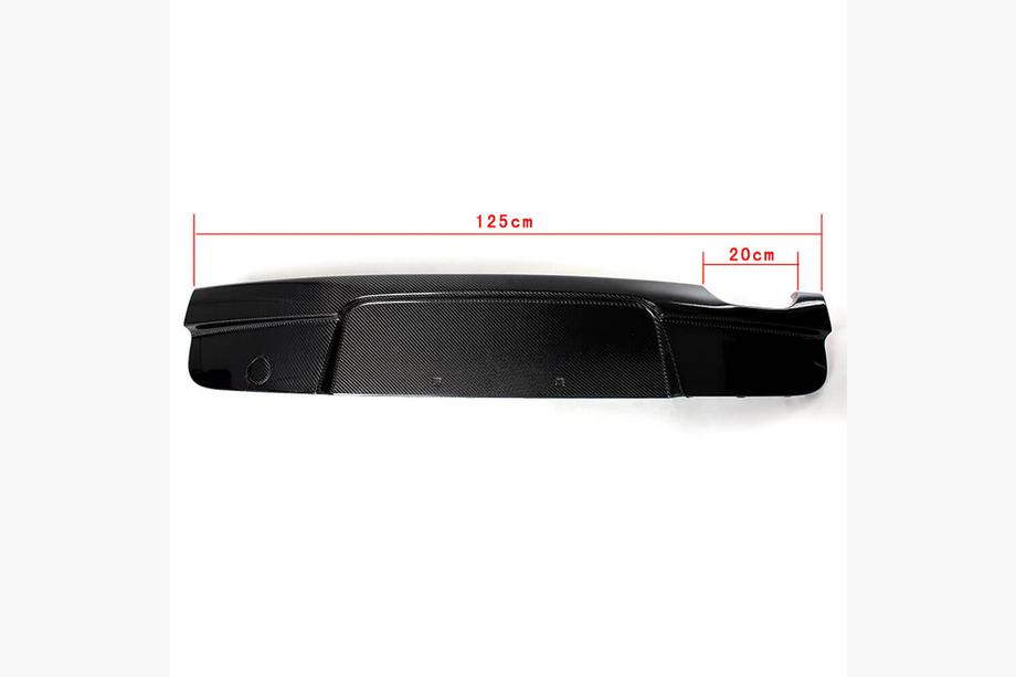 BMW 1 серия E81/E82/E87/E88 2004-2011 гг. Диффузор заднего бампера V2 для E87 M-Sport, Карбон Фото 10