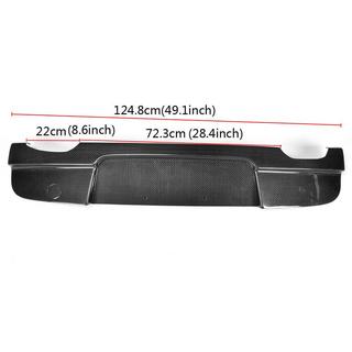 Задний диффузор V3 для E87 M-Sport, Карбон BMW 1 серия E81/E82/E87/E88 2004-2011 гг. фото 2