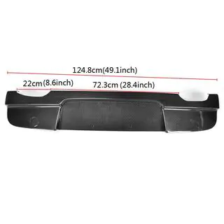 Задний диффузор V3 для E87 M-Sport, Карбон BMW 1 серия E81/E82/E87/E88 2004-2011 гг. фото 2