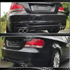 BMW 1 серия E81/E82/E87/E88 2004-2011 гг. Диффузор заднего бампера V1 для E82/E88 M-Sport, Карбон фото 10