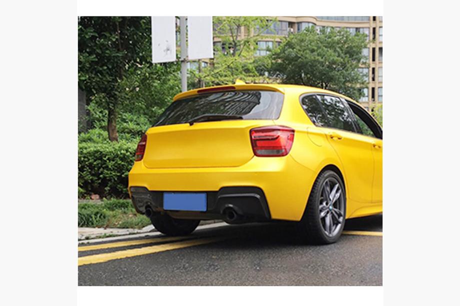 BMW 1 серия F20/F21 2011-2019 гг. Диффузор заднего бампера для M-Sport 2011-2015, Карбон Фото 2