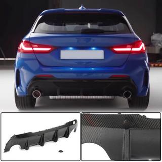 Диффузор заднего бампера (для M-Sport, Карбон) BMW 1 серия F40 2019-2024 гг. фото 1