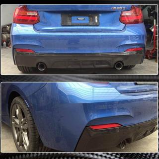 Задний диффузор V1 для F22/F23 M-Sport, Карбон BMW 2 серия F22/F23 2014-2021 гг. фото 3