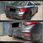 BMW 2 серия F22/F23 2014-2021 гг. Задний Диффузор Бампера V2 для F22/F23 M-Sport, Карбон фото 4